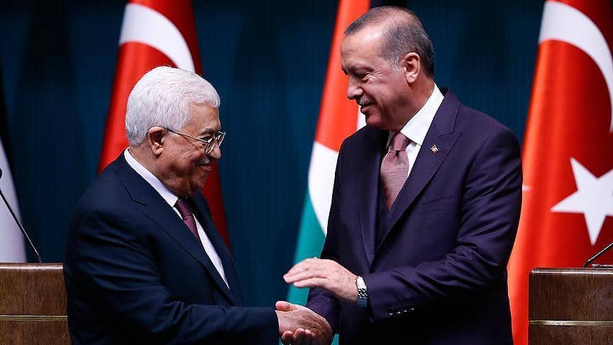 Turkey Mahmoud Abbas Erdogan