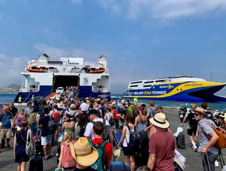 ferry ferries greece greek island travel tourist tourism