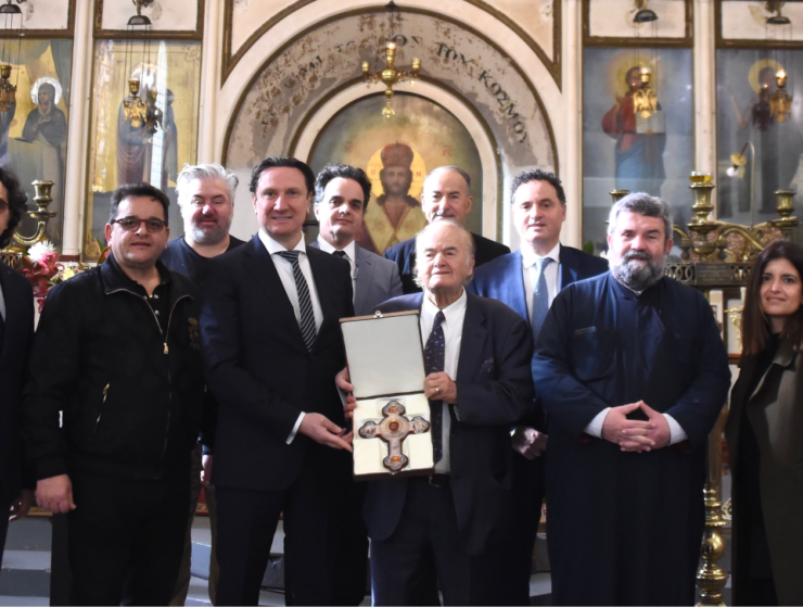 Andrianopoulos family commits more funding for restoration work at Evangelismos Church 2