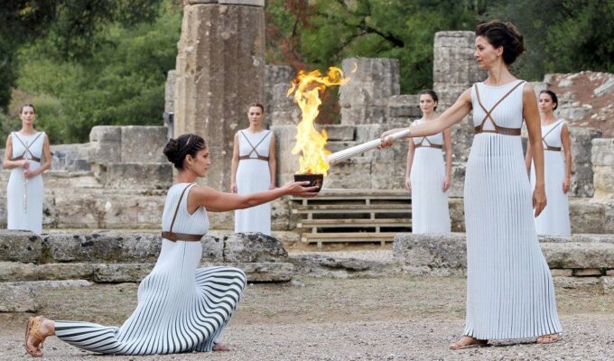 History of the Olympic flame 10