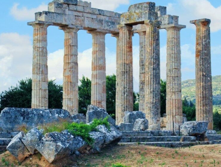 The temple of Zeus at Nemea, Greece 2