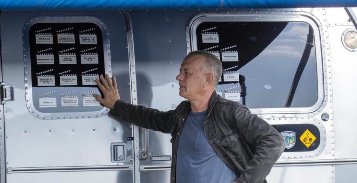 Tom Hanks Airstream trailer