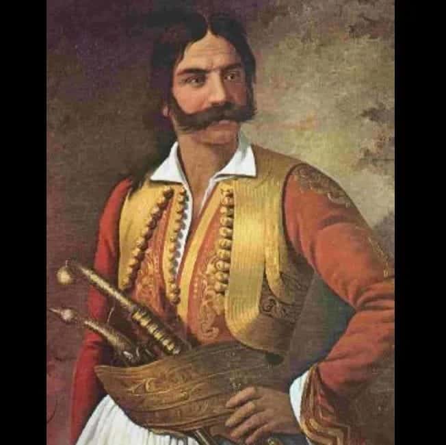 Greek Revolutionary Kyriakoulis Mavromichalis was born on this day