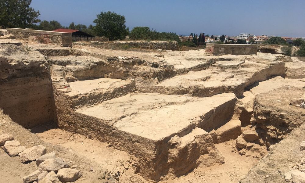 ancient city of Nea Paphos in Cyprus