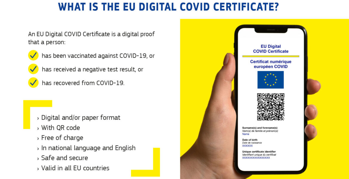 European 'Covid Passport' comes into effect today 1