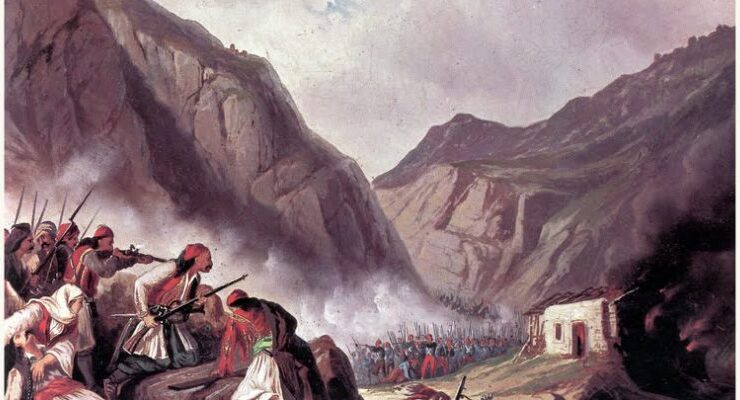 26 July 1822: Greek revolutionaries destroy the Ottoman Army at Dervenakia 3