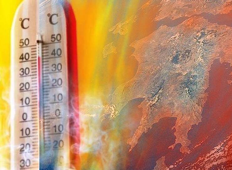 Greek mainland to burn as temperatures reach 44 degrees 2