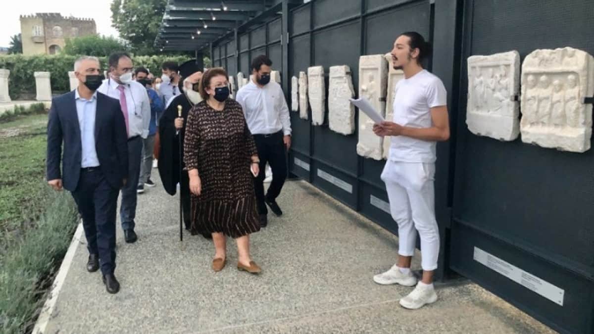 Ancient 'Wall of Memory' remembered in Veria 2