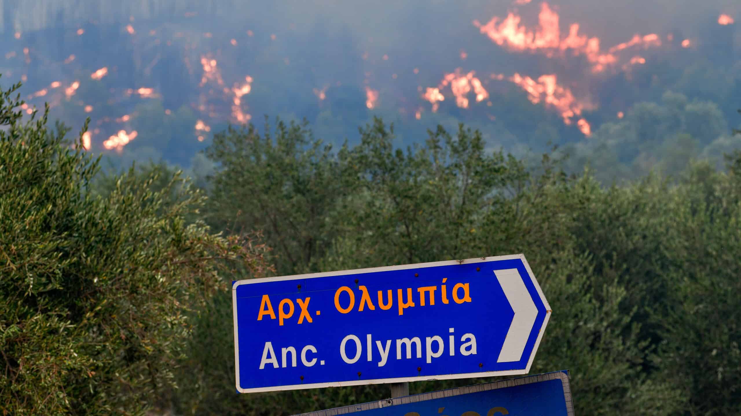 Ancient Olympia Fire Dendias