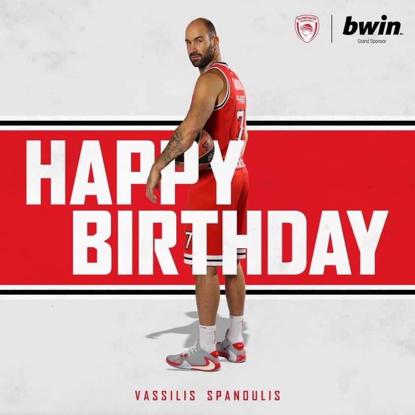 Vassilis Spanoulis happy birthday