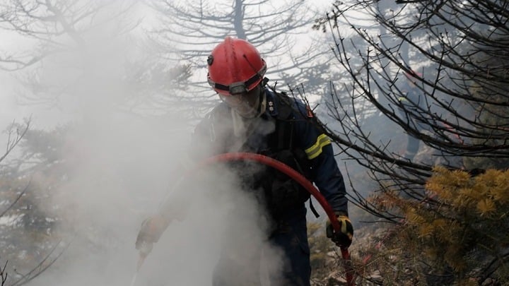 Peloponnese firefighter