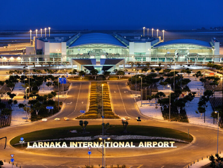 Larnaca Airport flight