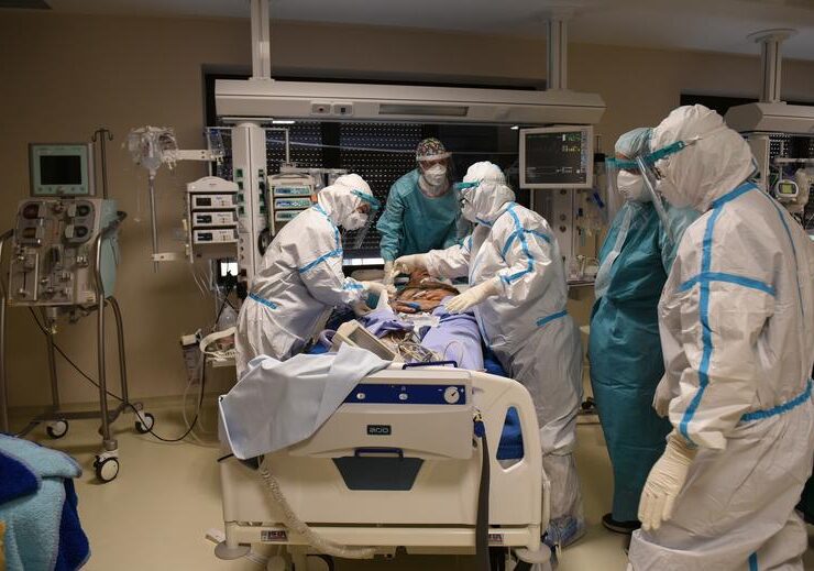 Greece intensive care unit covid-19 coronavirus