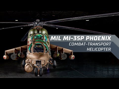 Mi-35P fighter helicopter Serbia