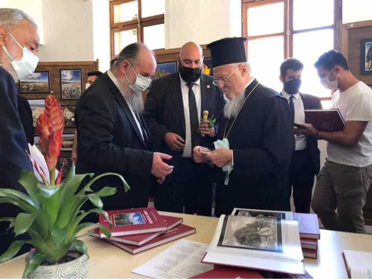 His Holiness Ecumenical Patriarch Bartholomew arrives in Imvros 5