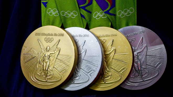 Medals from 2016 Rio Olympic Games are defective and show rusting, chipping