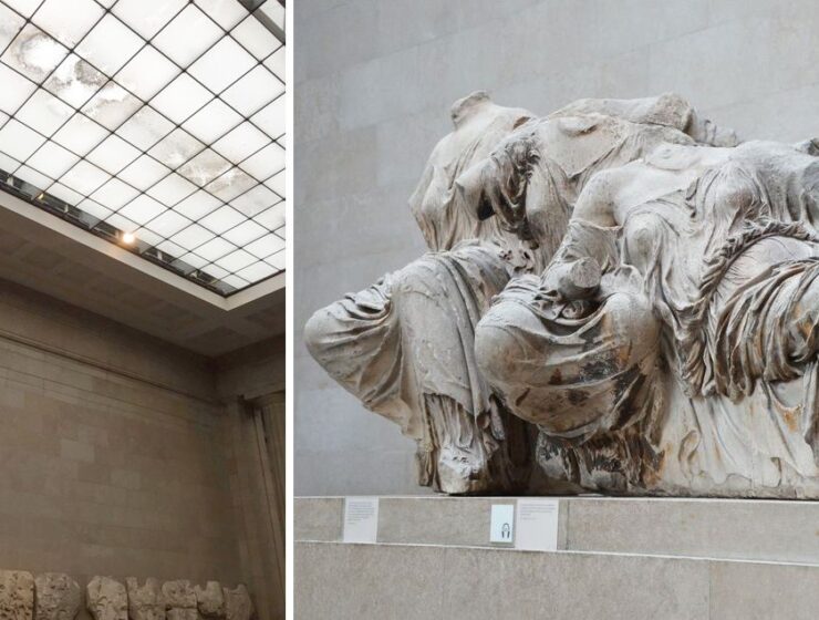 British Museum water leaks risk damaging Parthenon Sculptures 23