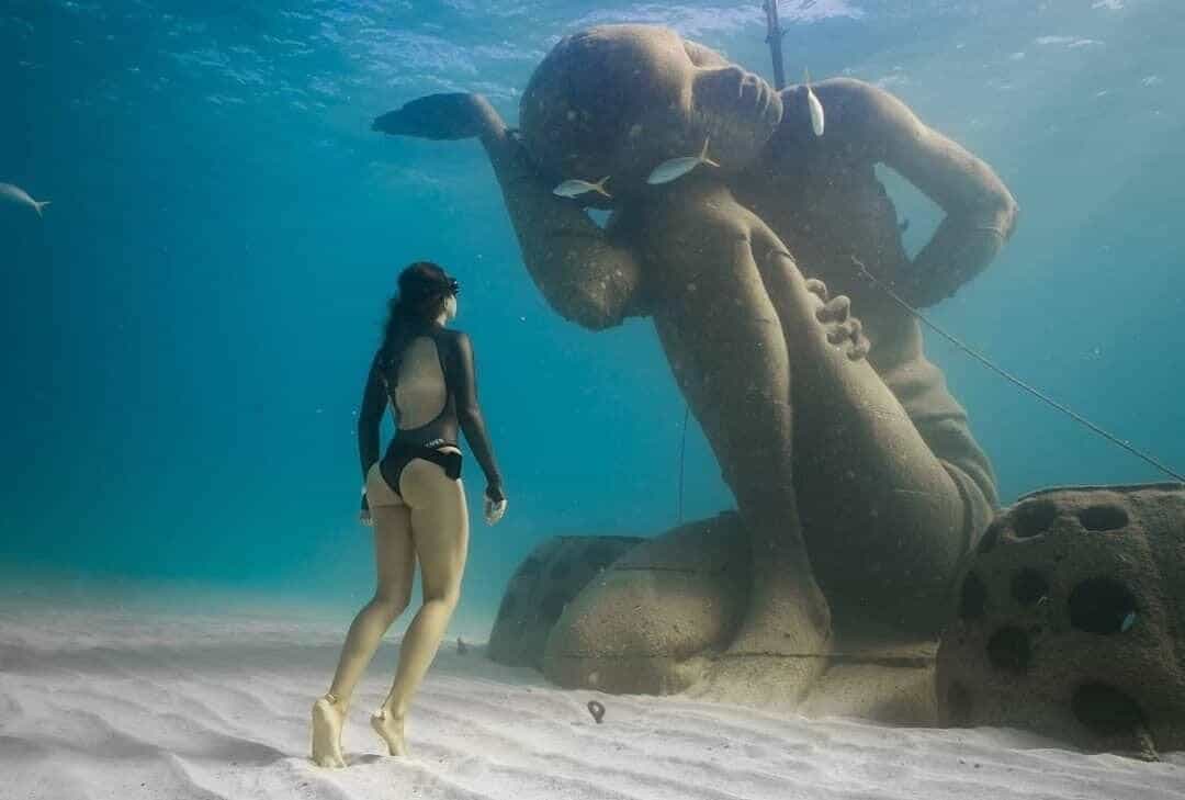 Ocean Atlas world's largest underwater sculpture