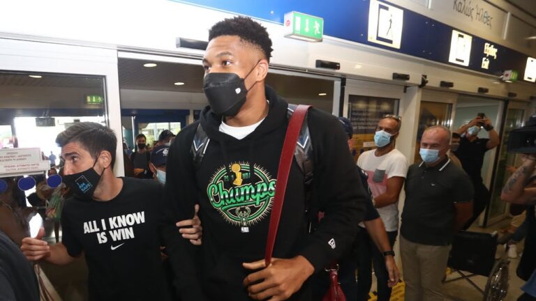 Respectful Giannis Antetokounmpo cancels NBA celebrations in Athens due to fires