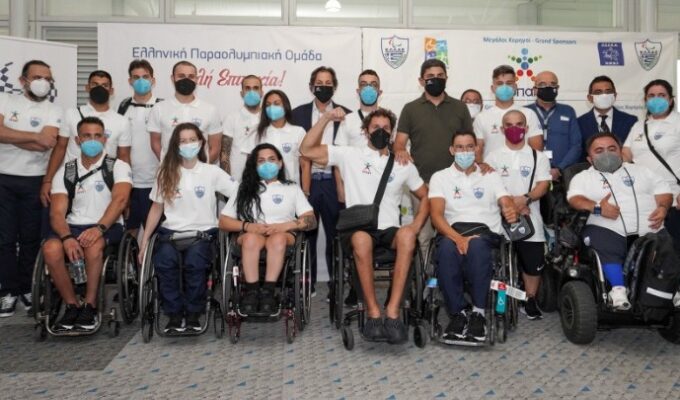 Greek Paralympians fly out to compete at the Tokyo Paralympics 5