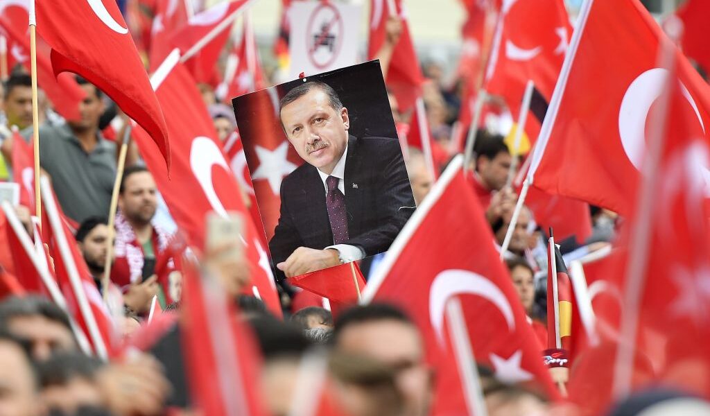 Erdogan Turkish Turkey flags