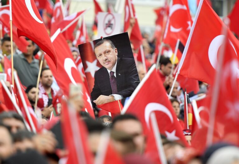 Erdogan Turkish Turkey flags