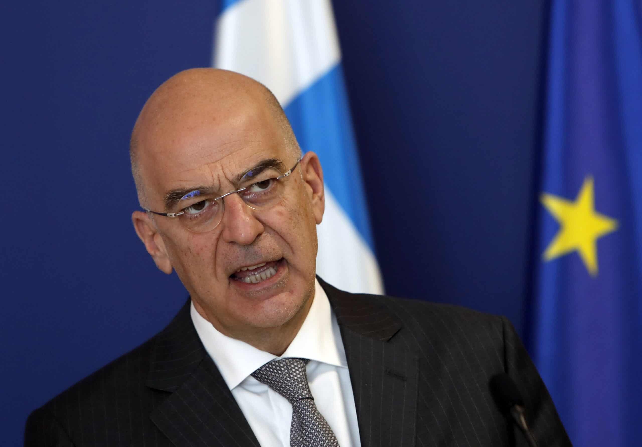 Greek Foreign Minister Nikos Dendias Turkey