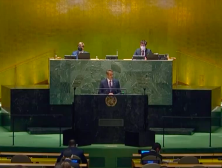 Prime Minister Kyriakos Mitsotakis’ speech to the 76th Session of the United Nations General Assembly 12
