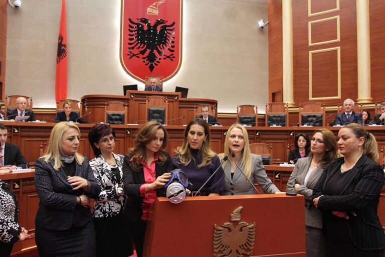 HISTORIC FIRST: Women form the majority of new Albanian government