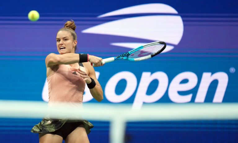 HISTORIC FIRST: Greek tennis star Maria Sakkari wins match to reach US Open Semi-Finals!