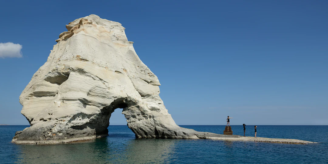 French Luxury Brand Louis Vuitton Dreams of the Greek Island of Milos 11
