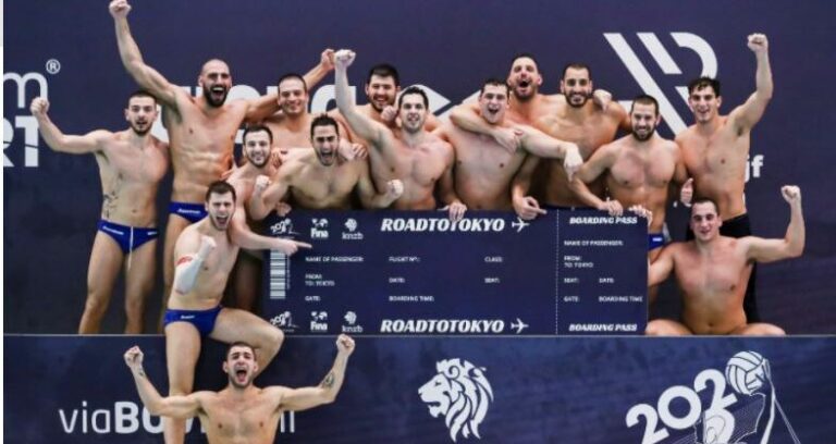 Greek men’s water polo team ranked No.1 in the world