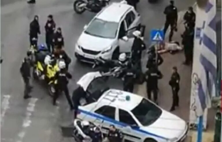 Athens shooting police