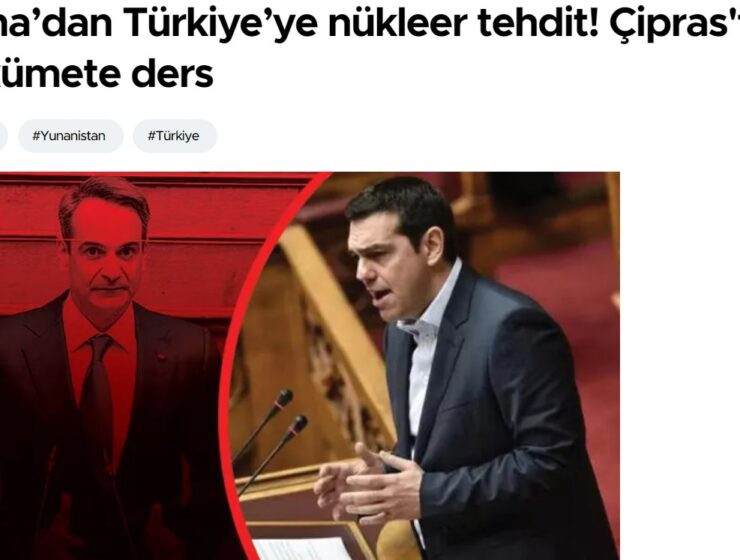 Turkish media Greek-French deal Tsipras Mitsotakis