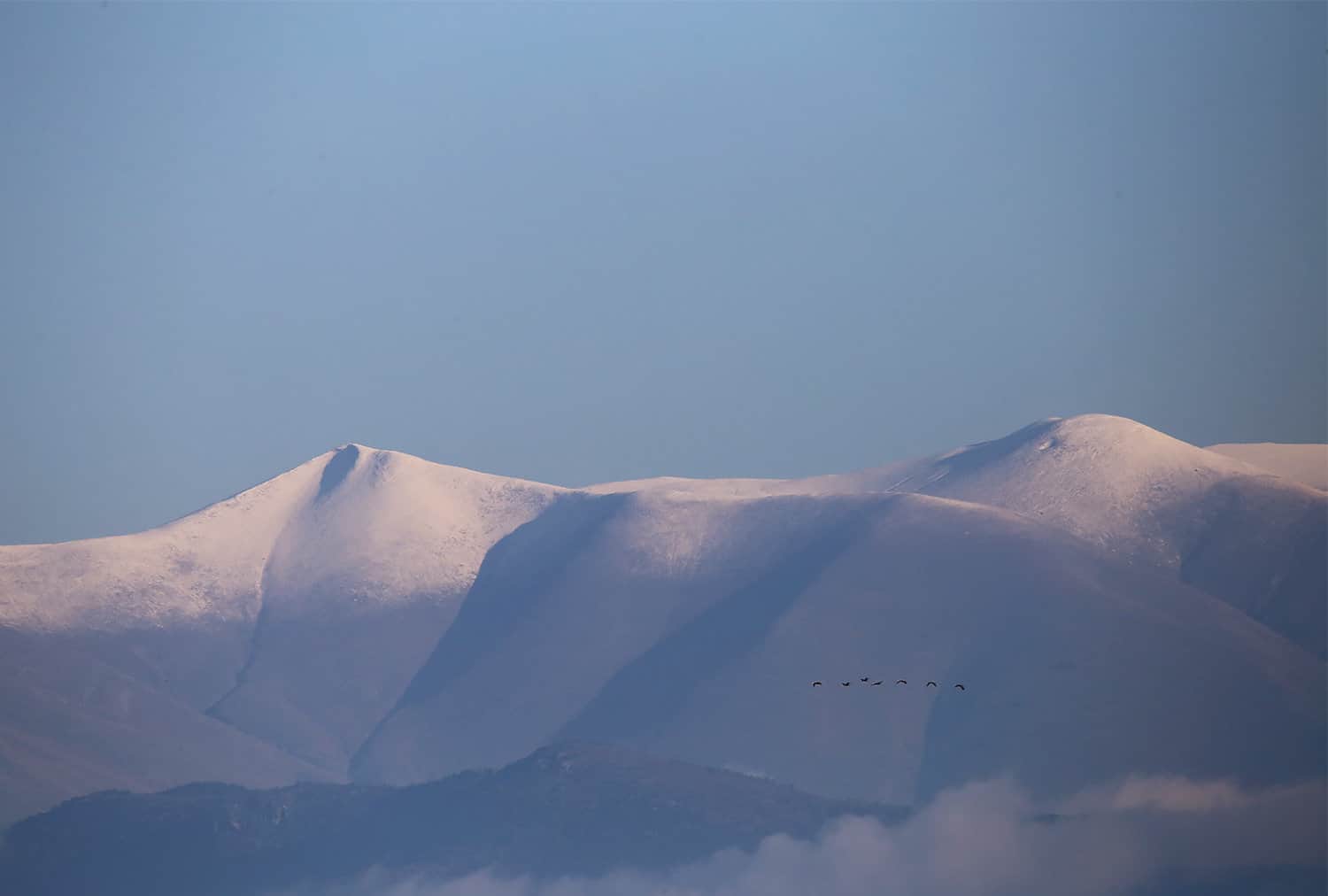 Mount Mt. Olympus snow October 2021