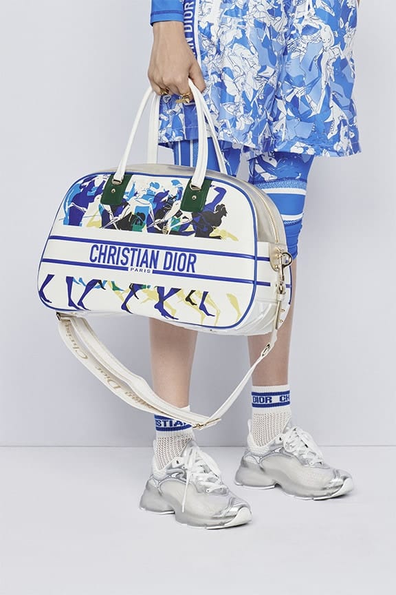 Christian Dior Cruise 2022 Collection Temple of Zeus bowling bag