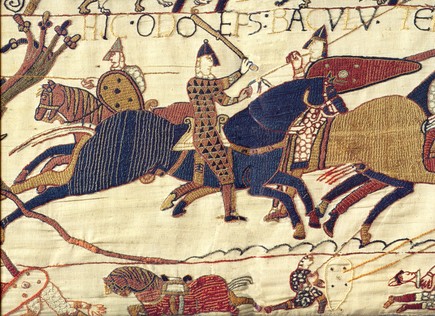2 Scene from the Bayeux Tapestry 11th Century CE.