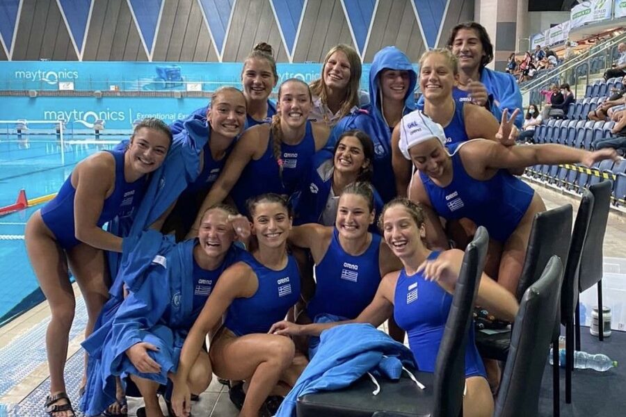 Greece advances to FINA World Women's Junior Water Polo Championship final 1