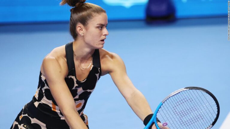 Greek Maria Sakkari qualifies for season-ending WTA Finals