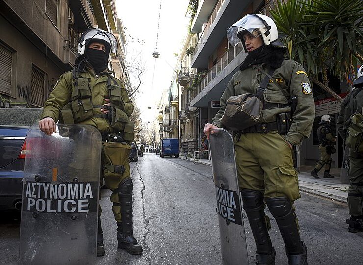 Exarcheia Police transvestite greek police