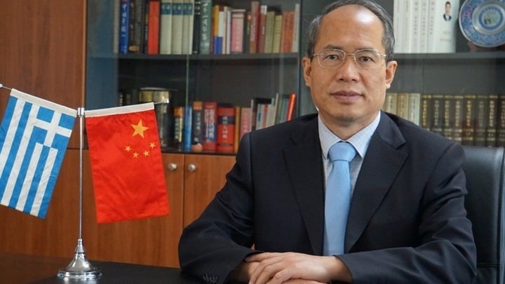 Chinese ambassador to Greece Xiao Juncheng
