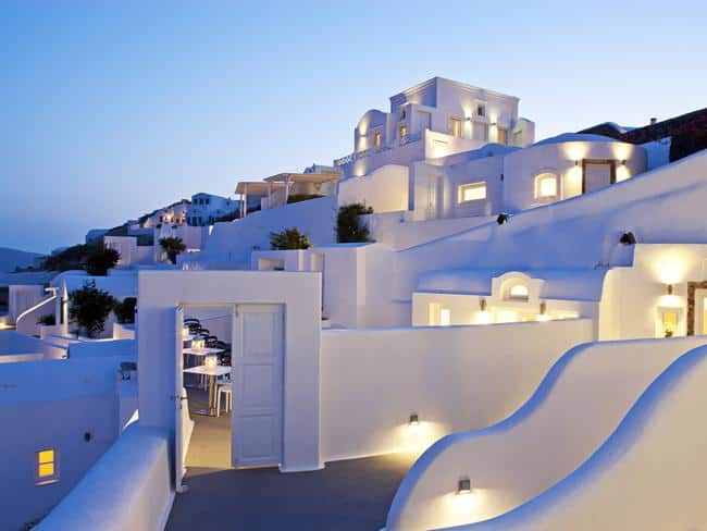 Santorini hotel Greek