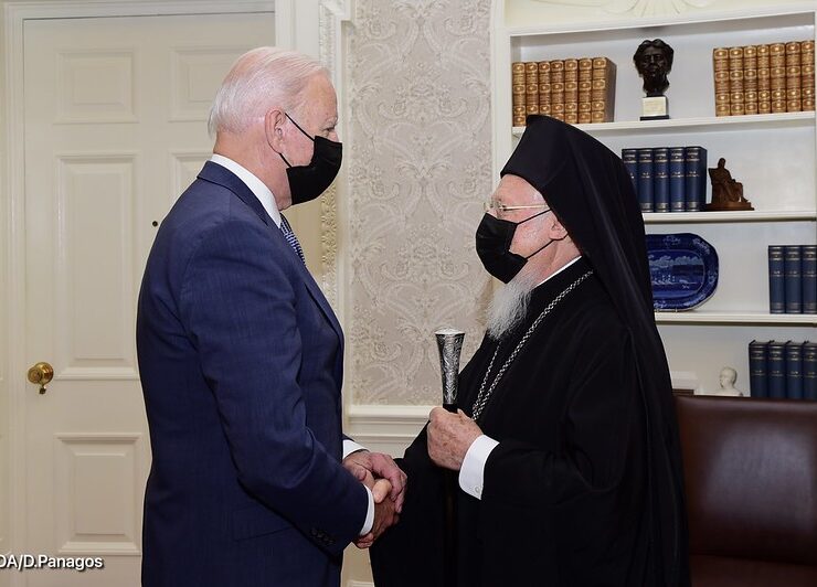 Ecumenical Patriarch Bartholomew met with President Biden at the White House - Greek News USA 1
