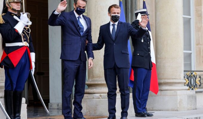 France Greece Kyriakos Mitsotakis Emmanuel Macron Europe