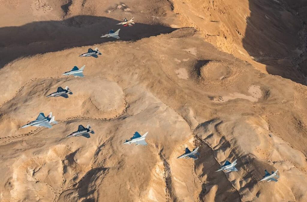 Greek Air force currently in multi-national Blue Flag drill over Israel 3