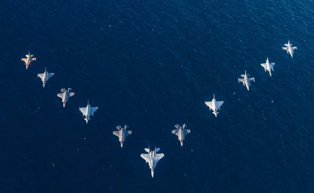 Greek Air force currently in multi-national Blue Flag drill over Israel 2