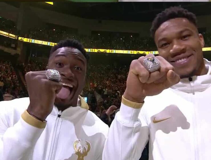 Giannis and Thanasis Antetokounmpo won the 2021 NBA title with the Milwaukee Bucks