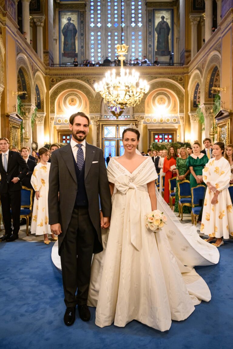 Prince Philippos and Princess Nina of Greece Marry in Athens