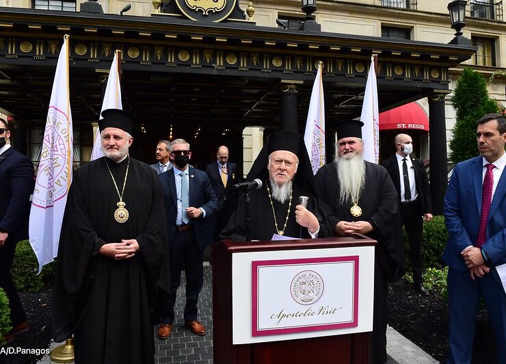 His All-Holiness Ecumenical Patriarch Bartholomew Arrives in the USA for Official Visit 1