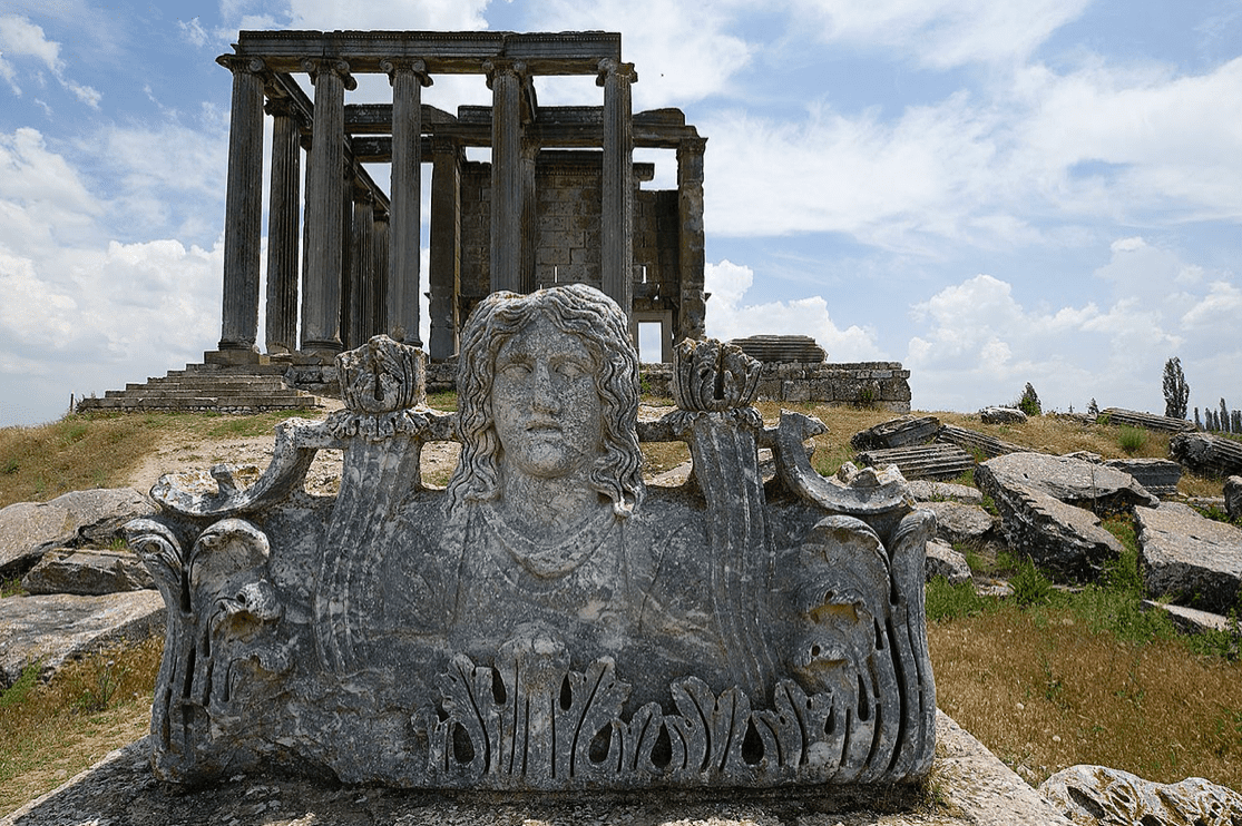 ancient greek gods aizanoi Temple of Zeus